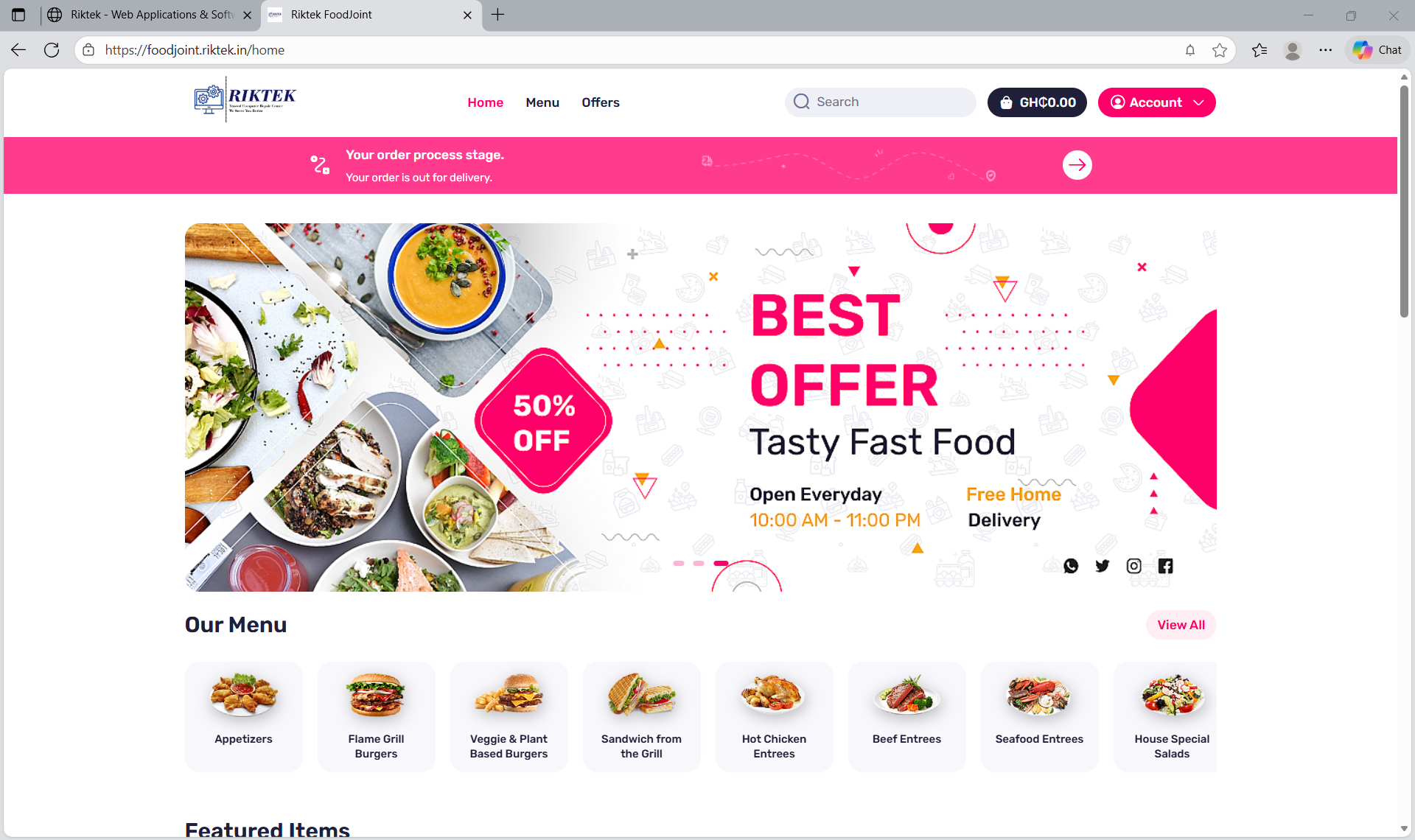 Restaurant Management System